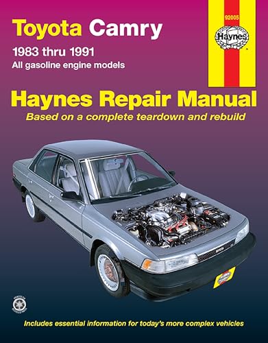 Imagen de archivo de Toyota Camry '83'91 (Haynes Repair Manuals) a la venta por Half Price Books Inc.