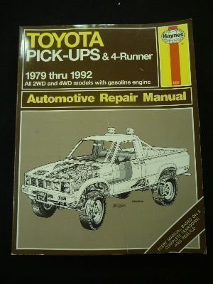 Stock image for Toyota Pickup 1979 to 1992 for sale by Blindpig Books