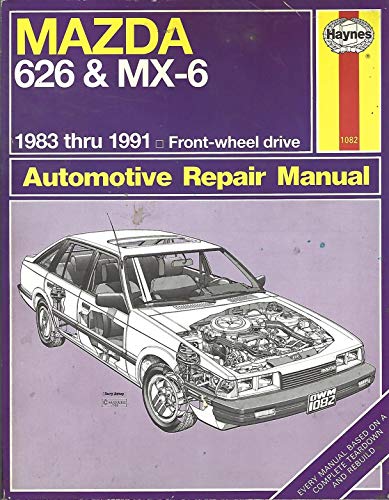 Beispielbild fr Mazda 626 and Mx-6: 1983 Thru 1991 Front-Wheel Drive Automotive Repair Manual (No. 1082) zum Verkauf von Half Price Books Inc.