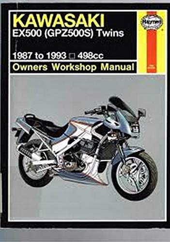 Beispielbild fr Haynes Kawasaki EX 500, 1987-93 zum Verkauf von Better World Books