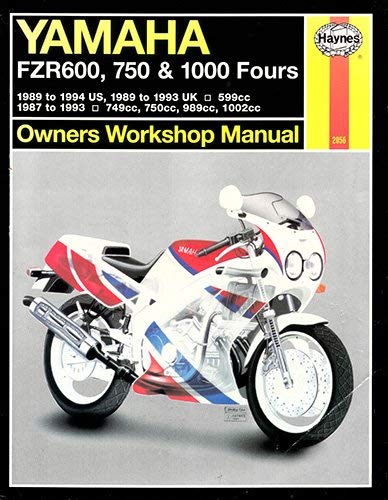 Stock image for Yamaha Fzr600, 750 & 1000 Owners Workshop Manual (Haynes Repair Manuals) for sale by GridFreed