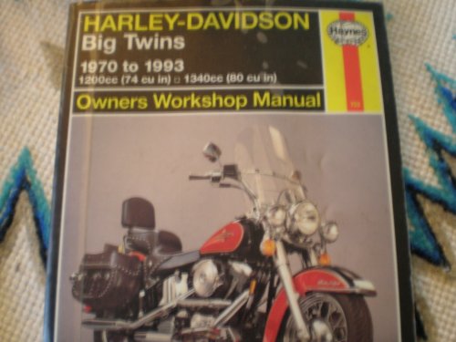 Beispielbild fr Haynes : Harley-Davidson Big Twins 1970-1993: 1200cc (74 cu in) 1340cc (80 cu in) Owner Workshop Manual zum Verkauf von Wm Burgett Bks and Collectibles