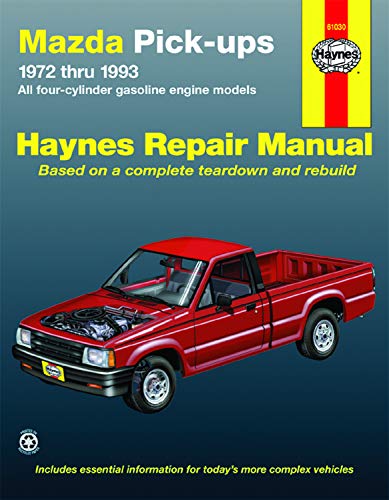 Beispielbild fr Mazda Pick-Ups (72-93) Automotive Repair Manual zum Verkauf von Blackwell's