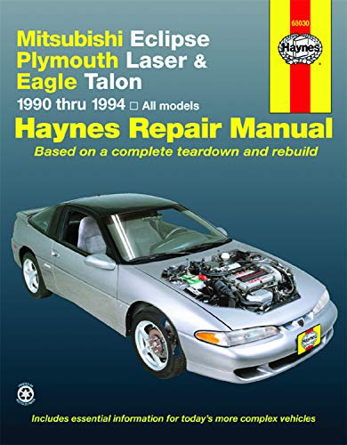 9781563920974: Mitsubishi Eclipse, Plymouth Laser & Eagle Talon (90 - 94): All Models 1990 Through 1994 (Hayne's Automotive Repair Manual)