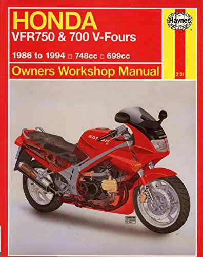 Stock image for Honda VFR750 and 700 V-Fours Owners Workshop Manual (Haynes Owners Workshop Manuals) for sale by Cotswold Rare Books