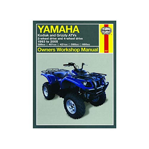 Yamaha Yfm350 Atv Owners Workshop Manual: Models Covered : Yfm350Er, 1987 Through 1995, Yfm350Fw (Big Bear), 1987 Through 1995 (Hayne's Automotive Repair Manual) (9781563921261) by Ahlstrand, Alan; Haynes, John Harold