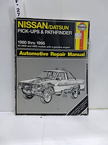Stock image for Nissan pick-ups automotive repair manual (Haynes automotive repair manual series) for sale by Half Price Books Inc.