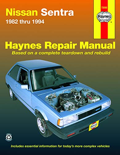 Beispielbild fr Nissan Sentra Automotive Repair Manual 1982 Thru 1994 zum Verkauf von Sessions Book Sales