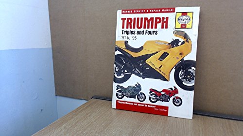 9781563921629: Triumph Triples and Fours Service and Repair Manual (Haynes Service and Repair Manuals)