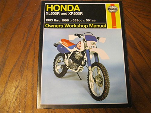 Honda XL/XR600R owners workshop manual (Haynes owners workshop manual series) (9781563921834) by Ahlstrand, Alan