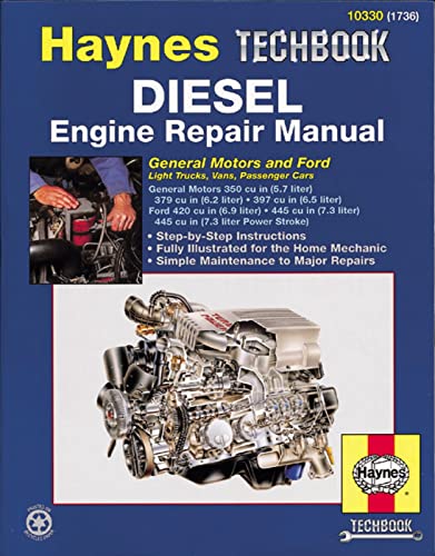 9781563921889: Ford & GM Diesel Engine Repair Haynes TECHBOOK (Haynes Repair Manuals)