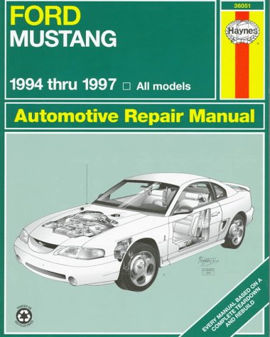 Ford Mustang: 1994 Thru 1997 : All Models (Haynes Automotive Repair Manual Series) (9781563922435) by Maddox & Haynes