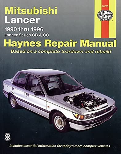 Mitsubishi Lancer automotive repair manual (Haynes automotive repair manual series) (9781563922800) by Larry Warren