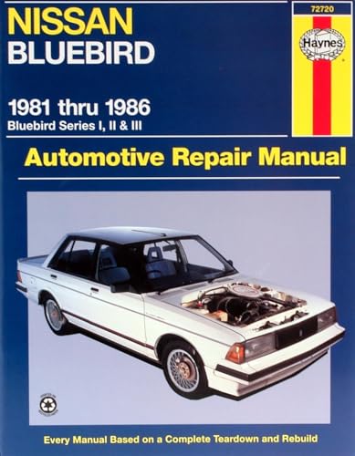 Beispielbild fr NISSAN BLUEBIRD 1981- 1986 AUTOMOTIVE REPAIR MANUAL zum Verkauf von Barclay Books