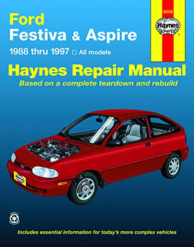 Beispielbild fr Hyns Ford Festiva & Aspice, 88 Thru 97 (Haynes Automotive Repair Manual Ser.) zum Verkauf von Bertram Books And Fine Art