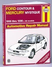 Stock image for Ford Contour and Mercury Mystique Automotive Repair Manual: All Ford Contour and Merury Mystique Models1995 Through 1998 (Haynes Automotive Repair Manual Series) for sale by Hippo Books