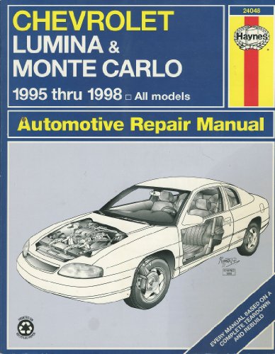 Beispielbild fr Chevrolet Lumina & Monte Carlo Automotive Repair Manual (Haynes Automotive Repair Manual Series) zum Verkauf von The Book Merchant, LLC