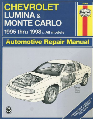 Imagen de archivo de Chevrolet Lumina & Monte Carlo Automotive Repair Manual (Haynes Automotive Repair Manual Series) a la venta por The Book Merchant, LLC