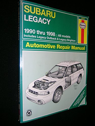 Stock image for Subaru Legacy 1990 thru 1998 All Models; Includes Legacy Outback & Legacy Brighton: Automotive Repair Manual for sale by Stillwaters Environmental Ctr of the Great Peninsula Conservancy