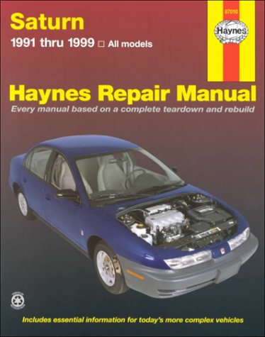 Stock image for Saturn Automotive Repair Manual - Haynes Repair Manual All Saturn Models 1991 through 1999 for sale by THE OLD LIBRARY SHOP