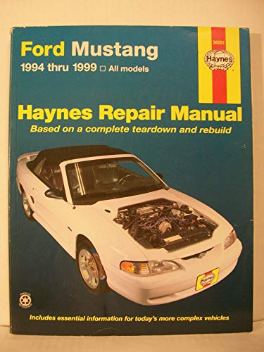 9781563923647: Ford Mustang (1994-1999) Automotive Repair Manual (Haynes Automotive Repair Manuals)