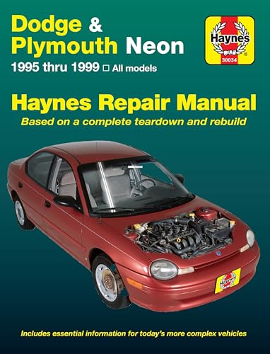 Beispielbild fr Dodge and Plymouth Neon (1995-1999) Automotive Repair Manual zum Verkauf von Kennys Bookshop and Art Galleries Ltd.