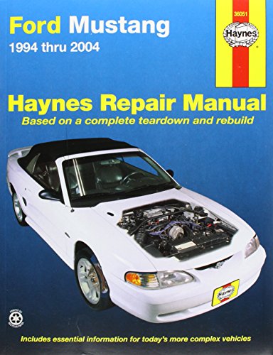 Haynes Ford Mustang Automotive Repair Manual: 1994 Thru 2000 All Models