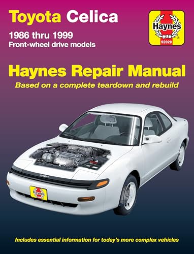 Stock image for Toyota Celica 1986-1999: Front Wheel Drive Models (Haynes Automotive Repair Manual) for sale by Ergodebooks
