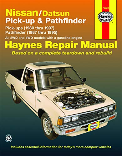 Beispielbild fr Nissan Pick-ups Automotive Repair Manual zum Verkauf von Zoar Books & Gallery