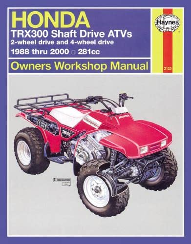 Beispielbild fr Honda TRX300 ATV Owners Workshop Manual zum Verkauf von Blackwell's