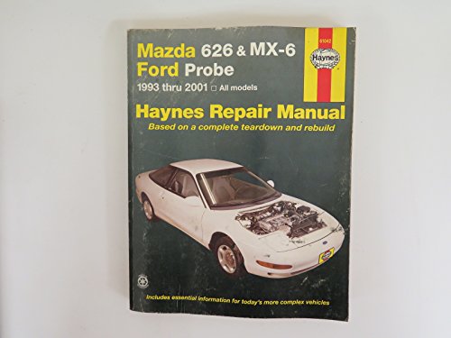 Imagen de archivo de Mazda 626 and MX-6 Ford Probe Automotive Repair Manual a la venta por ThriftBooks-Dallas