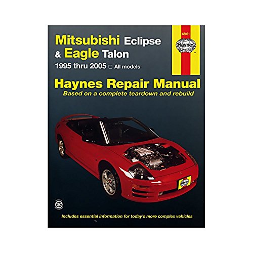 Beispielbild fr Mitsubishi Eclipse & Eagle Talon. 1995 thru 2001. All Models. Haynes Repair Manual. zum Verkauf von Antiquariaat Schot