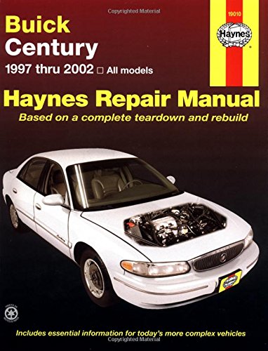 Stock image for Buick Century, 1997 Thru 2002 (Haynes Repair Manuals) for sale by Front Cover Books