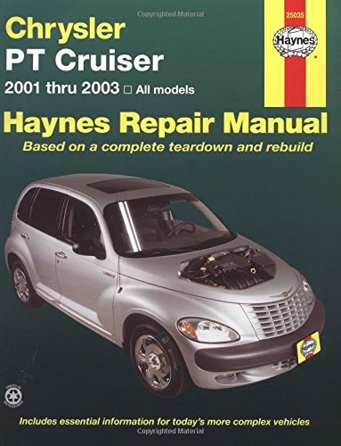 Stock image for Chrysler PT Cruiser 2001-2003 (Haynes Repair Manuals) for sale by Front Cover Books