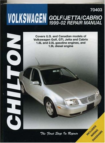 Stock image for Chilton's Volkswagen Golf Jetta, 1999-02 (Chilton's Total Car Care Repair Manual) for sale by Books of the Smoky Mountains