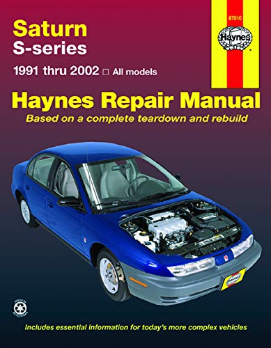 Beispielbild fr Saturn S-series SL, SL1, SL2, SC, SC1, SC2, SW1 & SW2 (91-02) Haynes Repair Manual zum Verkauf von BooksRun