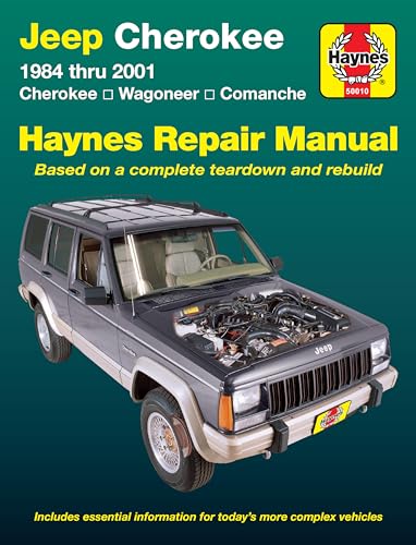 Stock image for Jeep Cherokee: 1984 thru 2001 - Cherokee - Wagoneer - Comanche (Haynes Repair Manuals) for sale by HPB-Emerald