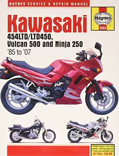 Kawasaki: EN450 & 500 Twins - '85 to '04 (Haynes Service & Repair Manual) (9781563925504) by Haynes