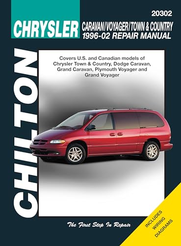 Stock image for Chrysler Caravan/Voyager/Town&country 1996-2002 Repair Manual for sale by ThriftBooks-Dallas
