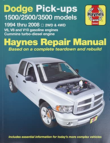 9781563925733: Dodge Pick-ups 2002-2005 Full Size Models (Haynes Repair Manuals)