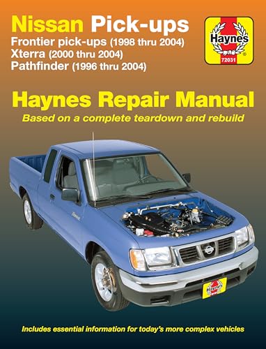 Beispielbild fr Nissan Frontier Pick-Ups 1998-2004, Pathfinder 1996-2004 & Xterra 2000-2004 (Haynes Repair Manuals) zum Verkauf von Thomas F. Pesce'