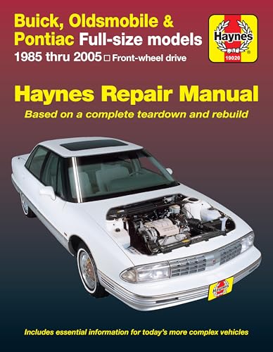 9781563926259: Buick, Olds, Pontiac Full-Size FWD Models, 1985 Thru 2005 (Haynes Repair Manuals)