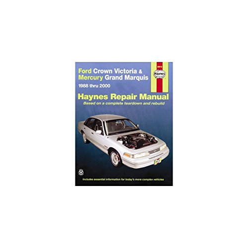 9781563926396: Ford Crown Victoria & Mercury Grand Marquis: 1988 Thru 2006 (Haynes Repair Manual (Paperback))