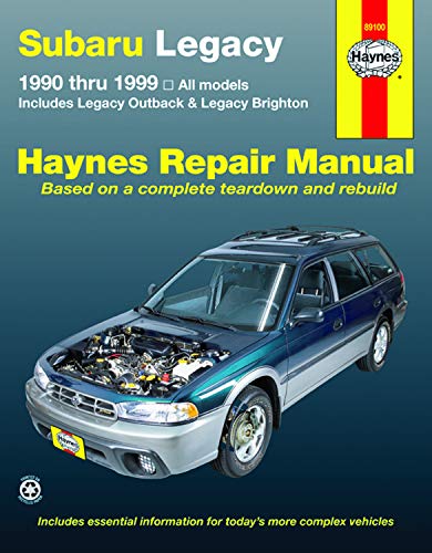 9781563926464: Subaru Legacy 1990-1999) Legacy models inc. Outback & Brighton Haynes Repair Manual (USA) (Hayne's Automotive Repair Manual)