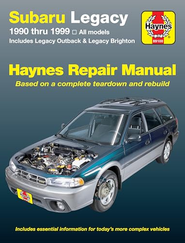 9781563926464: Subaru Legacy Automotive Repair Manual: All Legacy models 1990 through 1999 Includes Legacy Outback and Legacy Rrighton