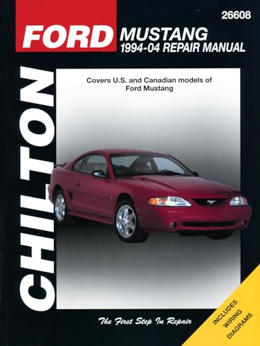 Stock image for Ford Mustang 1994-04 Repair Manual : Covers U. S. and Canadian Models of Ford Mustang for sale by Better World Books