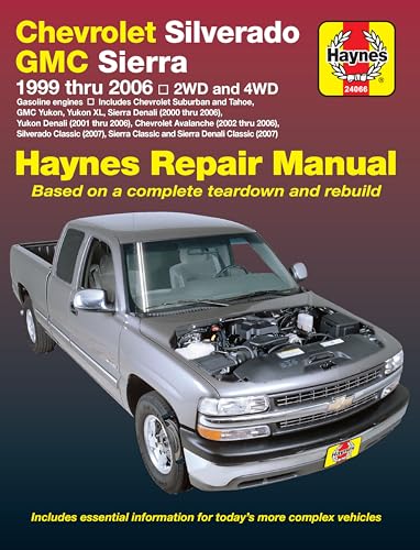 9781563926815: Chevrolet Silverado & GMC Sierra Pick-Ups 1999 Thru 2006 Automotive Repair Manual: 2wd and 4wd: 99-06