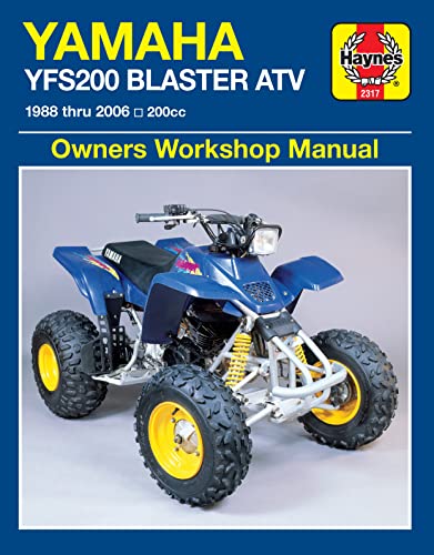 Stock image for Yamaha YFS200 Blaster ATV (88 - 06) Haynes Repair Manual for sale by Blackwell's