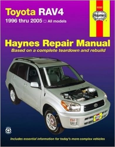 Stock image for Toyota RAV4 1996 Thru 2005: All Models (Haynes Repair Manual) Haynes for sale by Mycroft's Books
