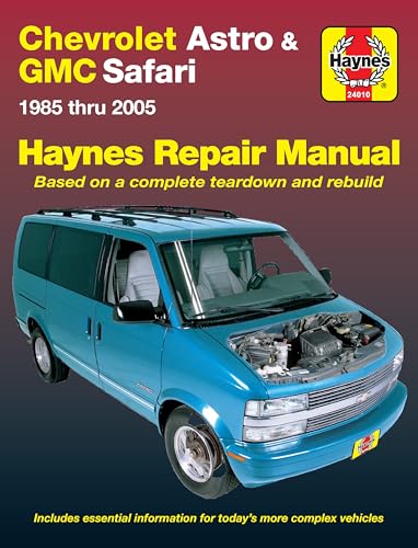 9781563926969: Chevrolet Astro and GMC Safari (1985-2005) Haynes Repair Manual (USA): 1985-0 (Hayne's Automotive Repair Manual)